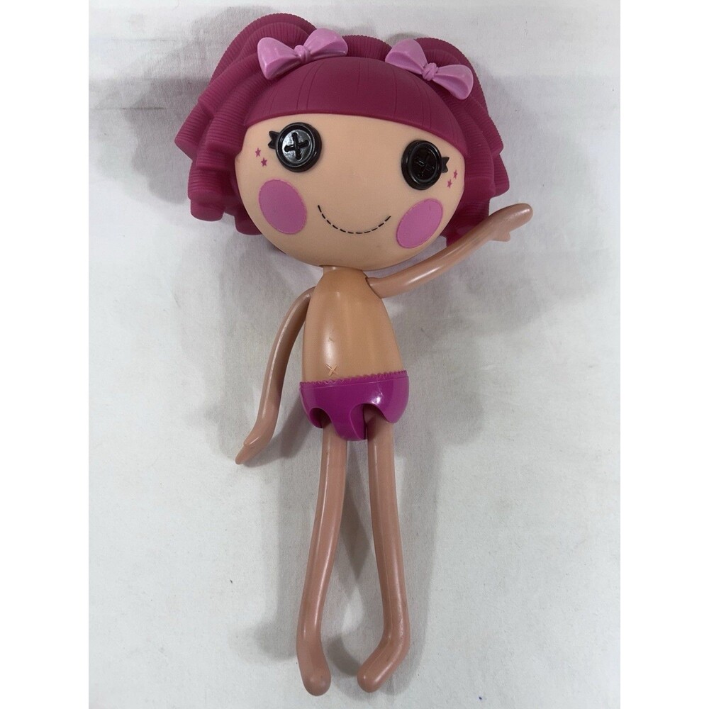 Lalaloopsy Tippy Tumblelina Doll Pink Hair 12" 2009 Vintage No Clothes